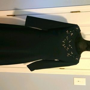 Banana Republic 3/4 Sleeve Dress with Beads